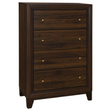 Welsley Walnut Bedroom Set from Coaster - Luna Furniture