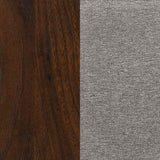 Welsley Walnut 50-inch Upholstered Queen Bed from Coaster - Luna Furniture