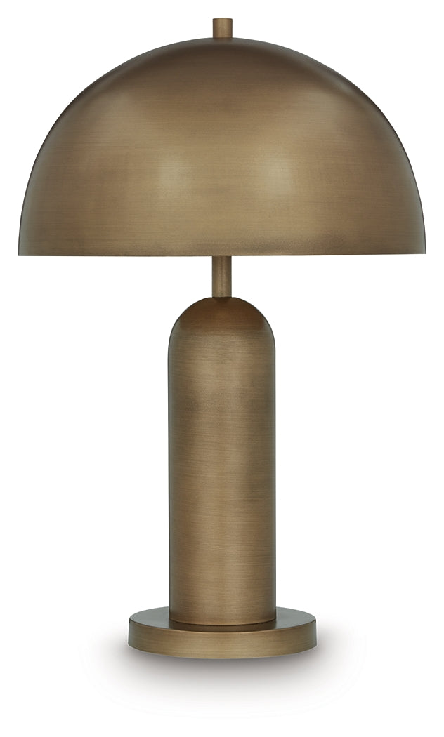 Wendfield Antique Gold Finish Table Lamp from Ashley - Luna Furniture