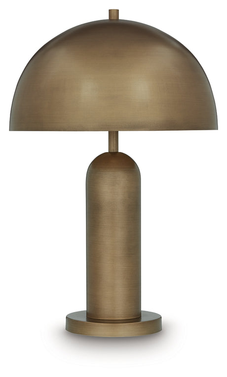 Wendfield Antique Gold Finish Table Lamp from Ashley - Luna Furniture