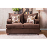 Wessington Chocolate Transitional Living Room Set from Furniture of America - Luna Furniture