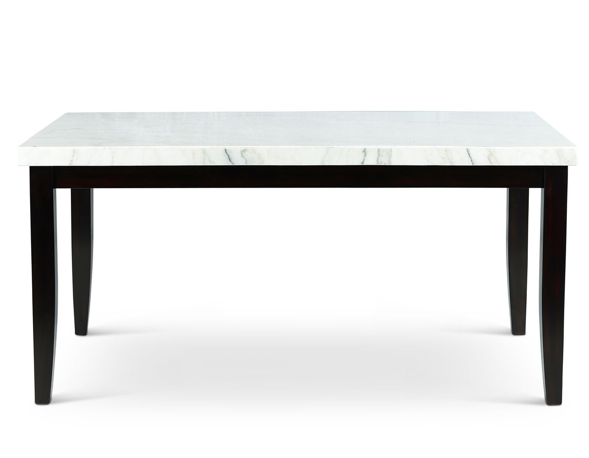 Westby White Marble Top Dining Table from Steve Silver - Luna Furniture