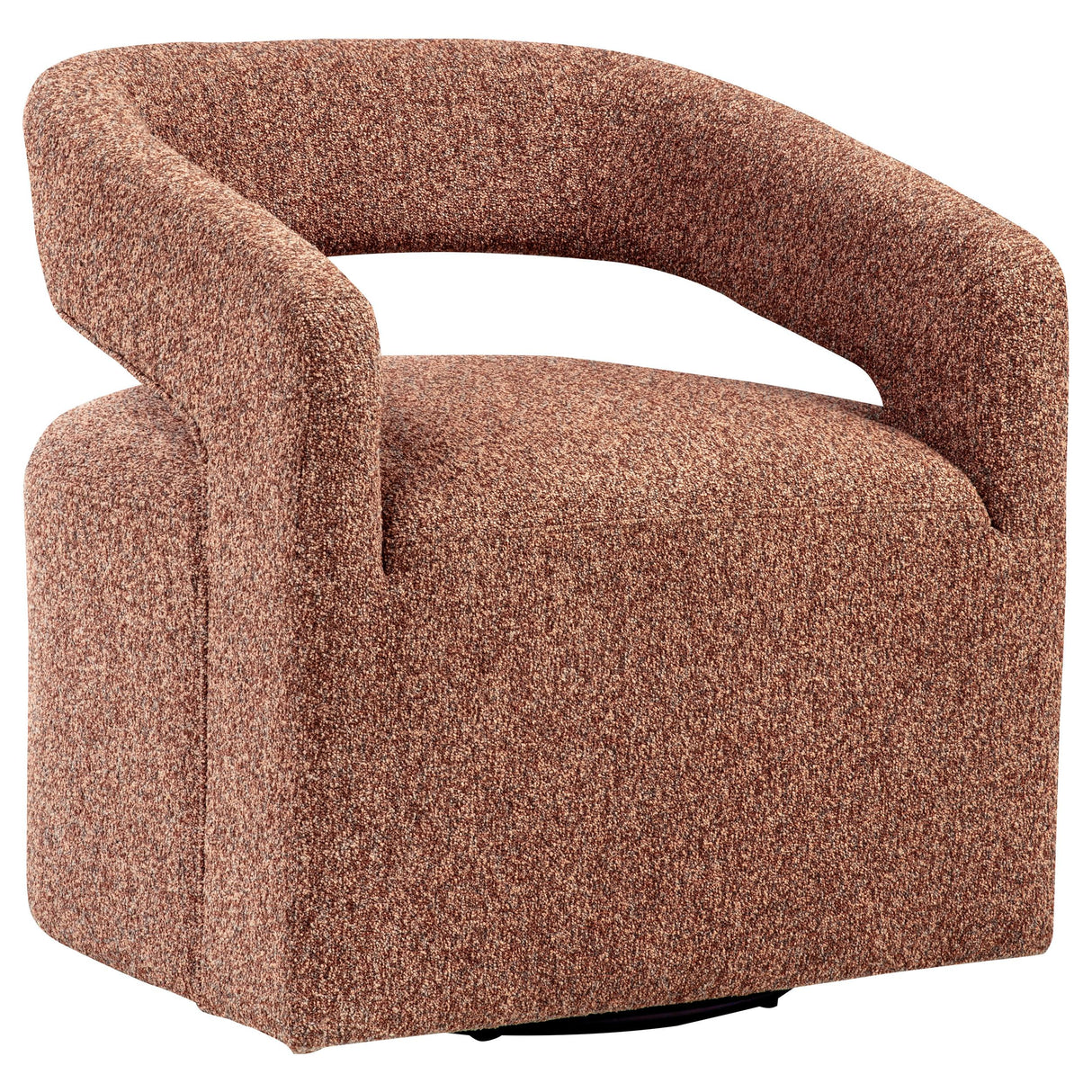 Westhill Berry Boucle Upholstered Swivel Accent Chair from Coaster - Luna Furniture
