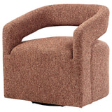 Westhill Berry Boucle Upholstered Swivel Accent Chair from Coaster - Luna Furniture