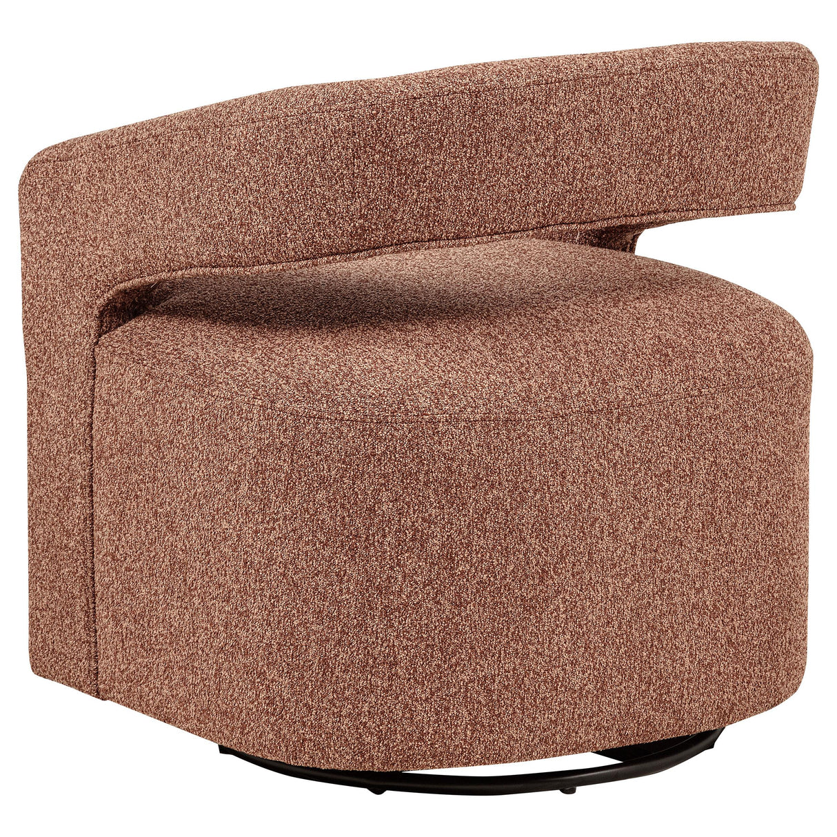 Westhill Berry Boucle Upholstered Swivel Accent Chair from Coaster - Luna Furniture