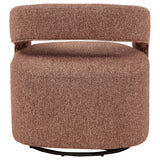 Westhill Berry Boucle Upholstered Swivel Accent Chair from Coaster - Luna Furniture