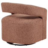 Westhill Berry Boucle Upholstered Swivel Accent Chair from Coaster - Luna Furniture