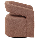 Westhill Berry Boucle Upholstered Swivel Accent Chair from Coaster - Luna Furniture