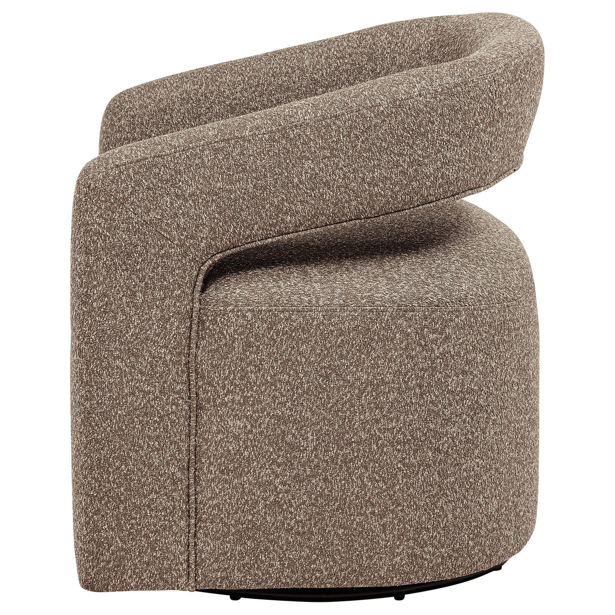 Westhill Rocky Road Boucle Upholstered Swivel Accent Chair from Coaster - Luna Furniture