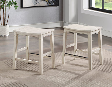 Westlake Cream 5-Piece Counter Height Dining Set from Steve Silver - Luna Furniture