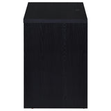 Westpark Black Nightstand with LED Lights and USB Ports from Coaster - Luna Furniture