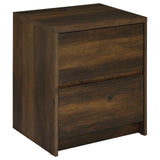 Westpark Dark Pine Nightstand with LED Lights and USB Ports from Coaster - Luna Furniture