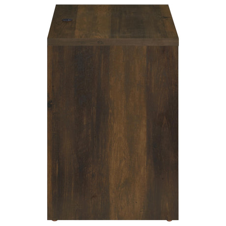 Westpark Dark Pine Nightstand with LED Lights and USB Ports from Coaster - Luna Furniture