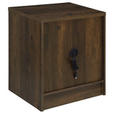 Westpark Dark Pine Nightstand with LED Lights and USB Ports from Coaster - Luna Furniture