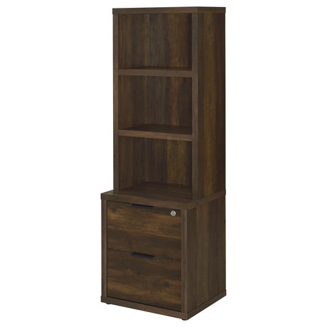 Westpark Dark Pine 3-Piece Wall Unit Bookcase Set with USB from Coaster - Luna Furniture