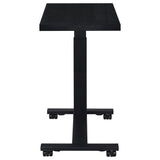Westpark Black Height Adjustable Mobile Bedroom C-Table Side Table from Coaster - Luna Furniture