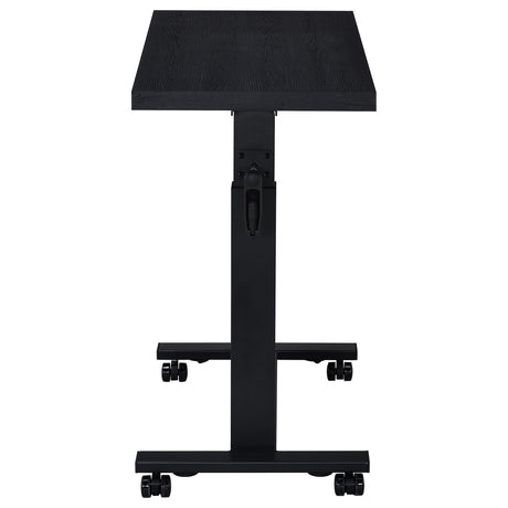 Westpark Black Height Adjustable Mobile Bedroom C-Table Side Table from Coaster - Luna Furniture