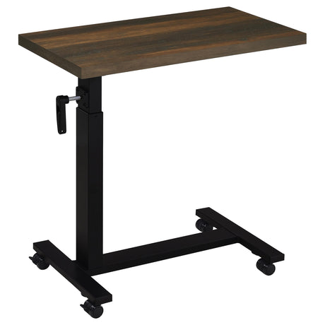 Westpark Dark Pine Height Adjustable Mobile Bedroom C-Table from Coaster - Luna Furniture