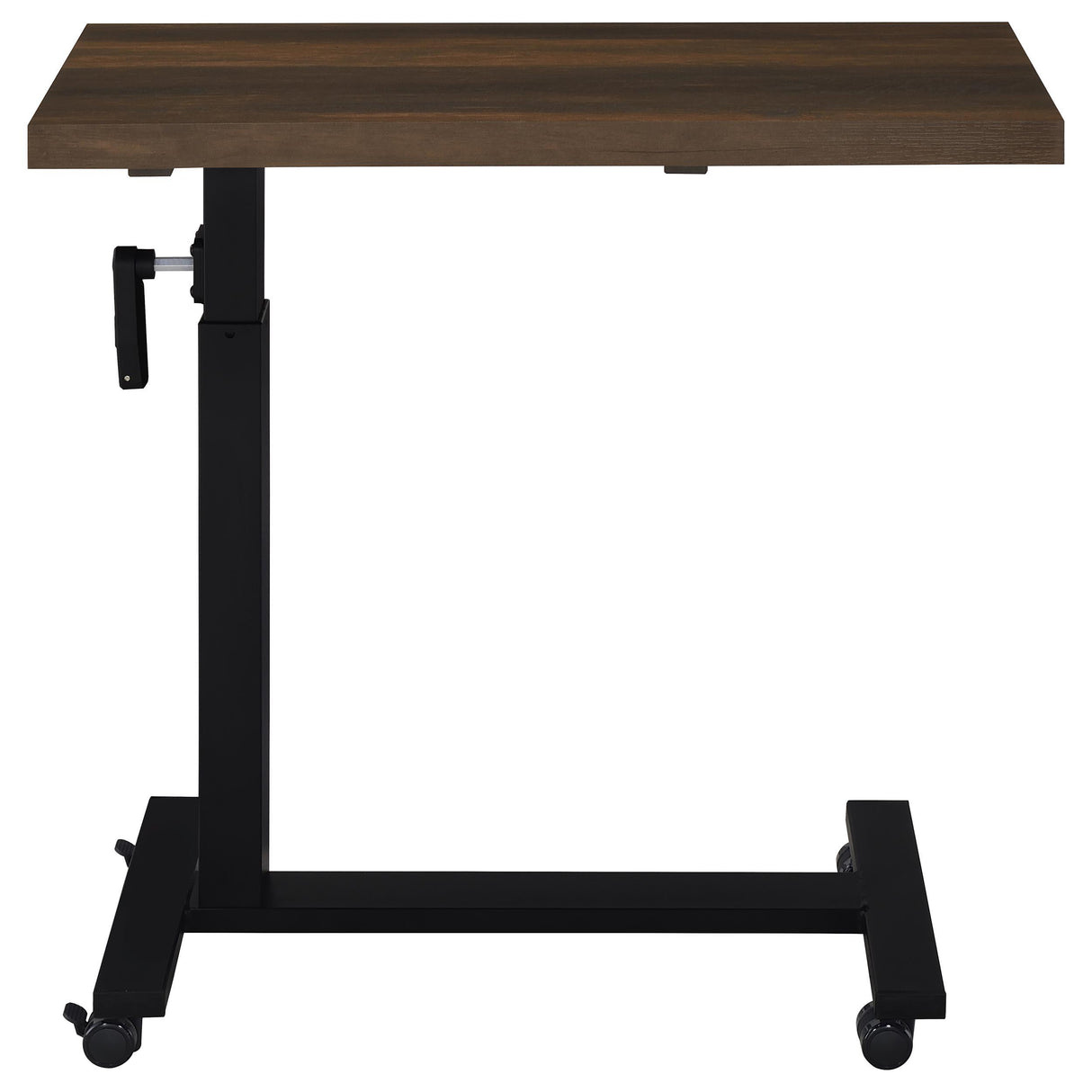 Westpark Height Adjustable Mobile Bedroom C-Table Dark Pine from Coaster - Luna Furniture