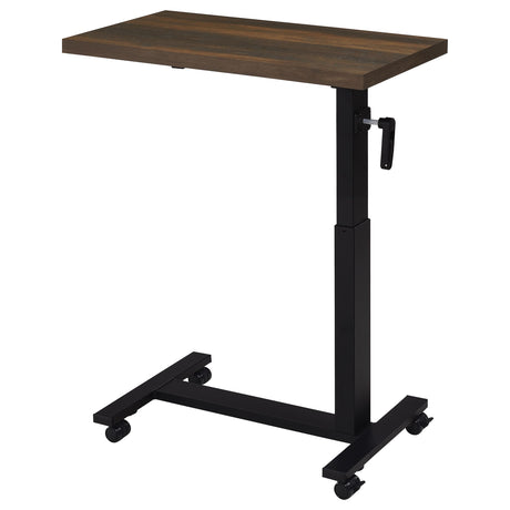 Westpark Dark Pine Height Adjustable Mobile Bedroom C-Table from Coaster - Luna Furniture