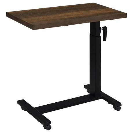 Westpark Dark Pine Height Adjustable Mobile Bedroom C-Table from Coaster - Luna Furniture
