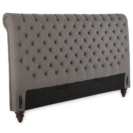 Swanson Queen Bed, Gray from Steve Silver - Luna Furniture
