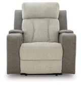 WhipLash Sisal Power Recliner from Ashley - Luna Furniture