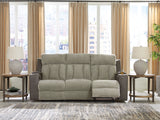 WhipLash Sisal Power Reclining Sofa from Ashley - Luna Furniture