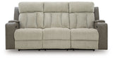 WhipLash Sisal Power Reclining Sofa from Ashley - Luna Furniture