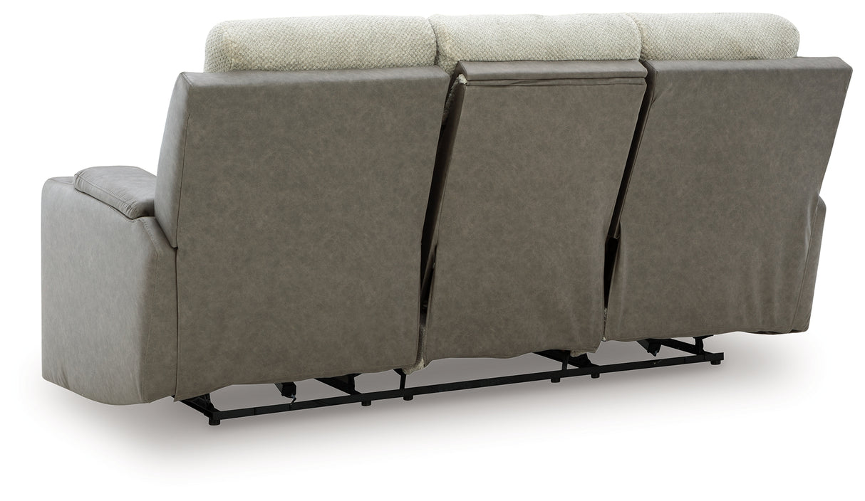 WhipLash Sisal Power Reclining Sofa from Ashley - Luna Furniture