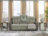 WhipLash Sisal Power Reclining Sofa from Ashley - Luna Furniture