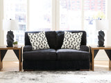 Whitmore Manor Black Pearl Loveseat from Ashley - Luna Furniture
