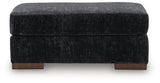Whitmore Manor Black Pearl Ottoman from Ashley - Luna Furniture