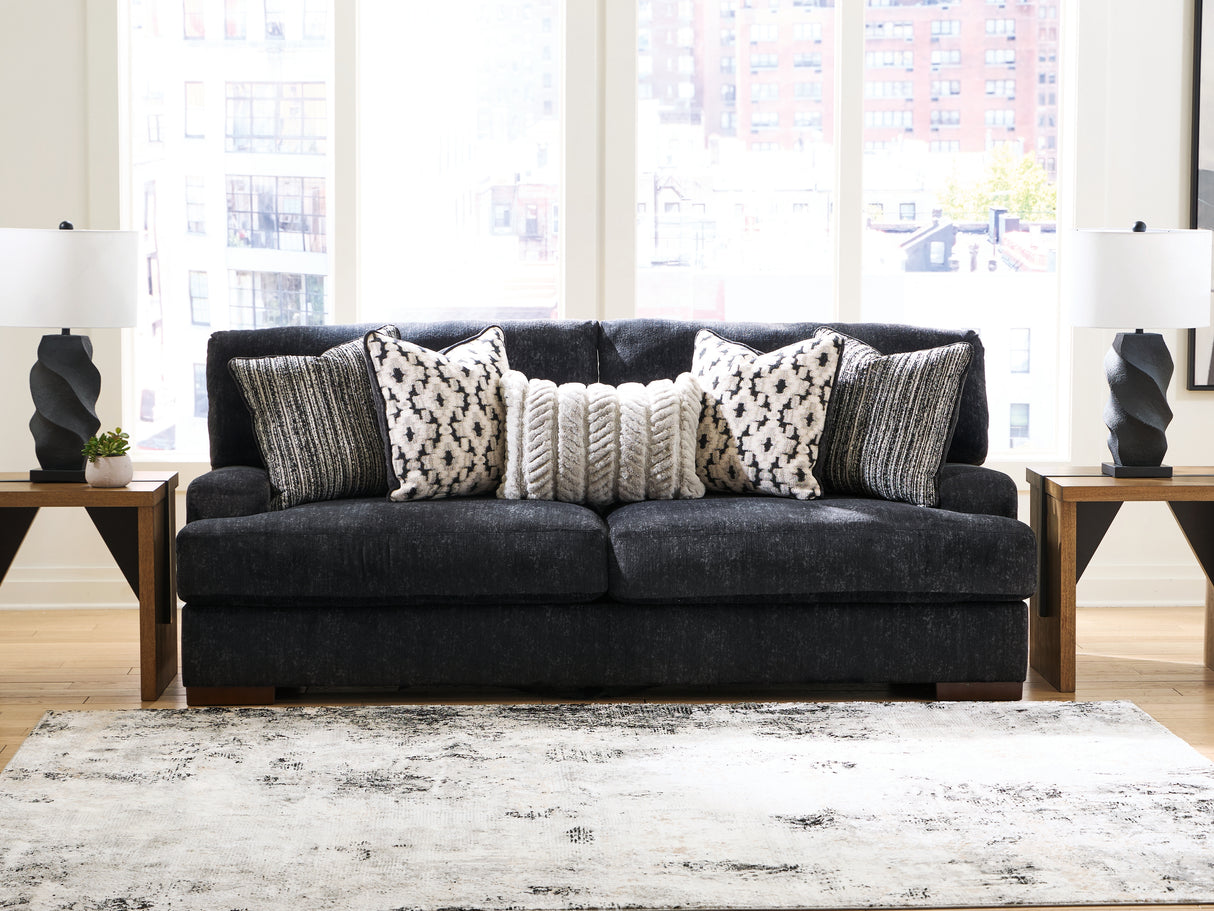 Whitmore Manor Black Pearl Sofa from Ashley - Luna Furniture