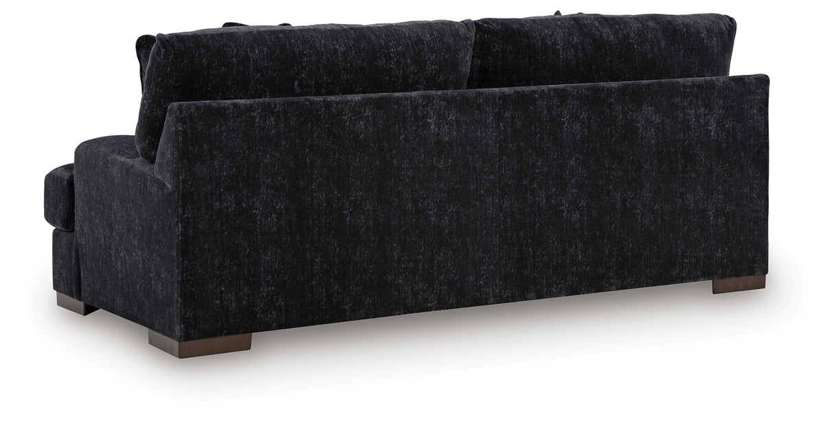 Whitmore Manor Black Pearl Sofa from Ashley - Luna Furniture