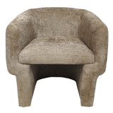 Wichita Light Brown Chenille Lounge Chair from Midinmod - Luna Furniture