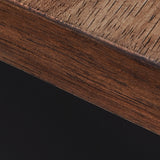 Wildenauer Brown/Black 76" TV Stand from Ashley - Luna Furniture