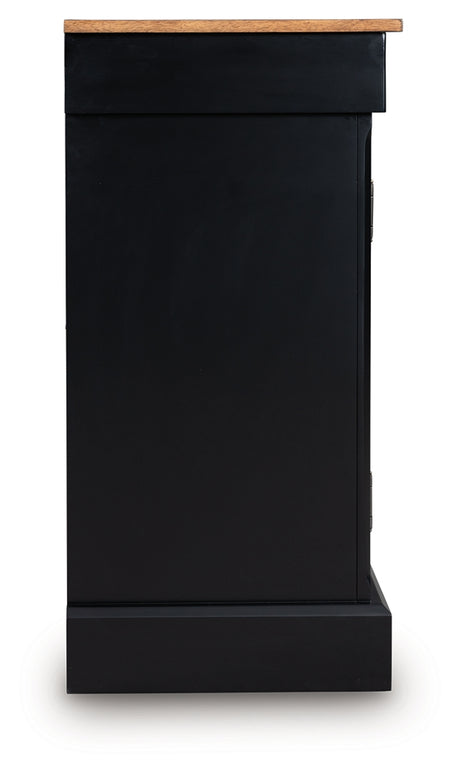 Wildenauer Brown/Black Dining Buffet from Ashley - Luna Furniture