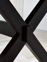 Wildenauer Dining Table and 8 Chairs in Brown/Black from Ashley - Luna Furniture