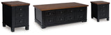 Wildenauer Lift-top Coffee Table and 2 Chairside End Tables from Ashley - Luna Furniture