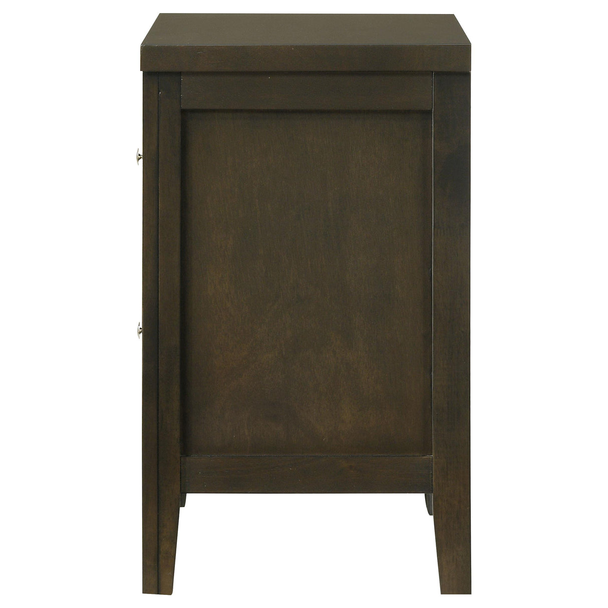 Wilkes Dark Cocoa 2-Drawer Nightstand from Coaster - Luna Furniture