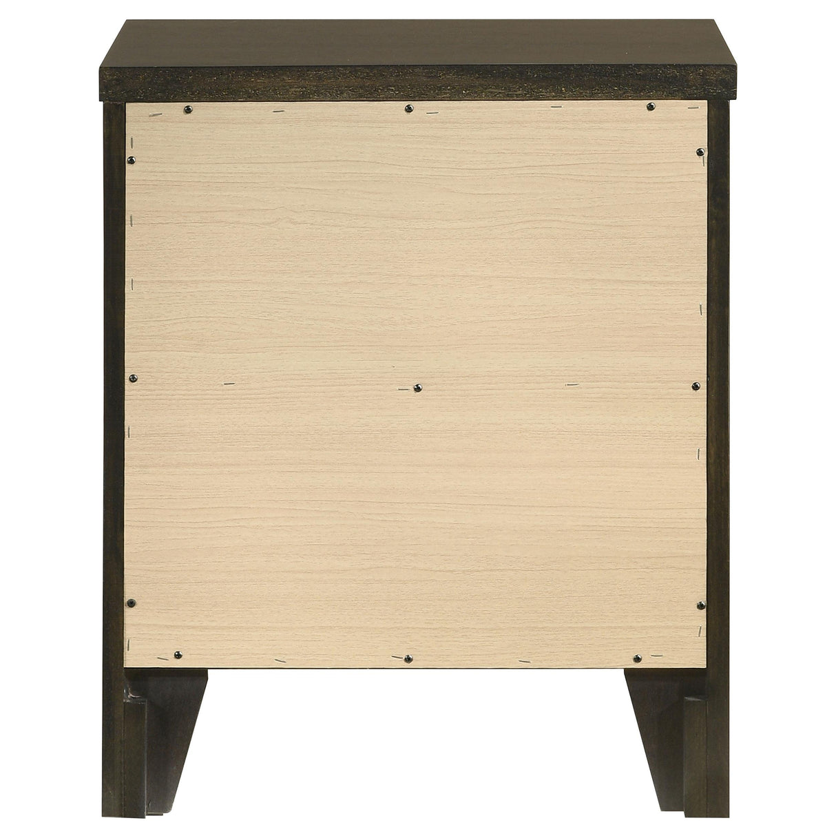 Wilkes Dark Cocoa 2-Drawer Nightstand from Coaster - Luna Furniture