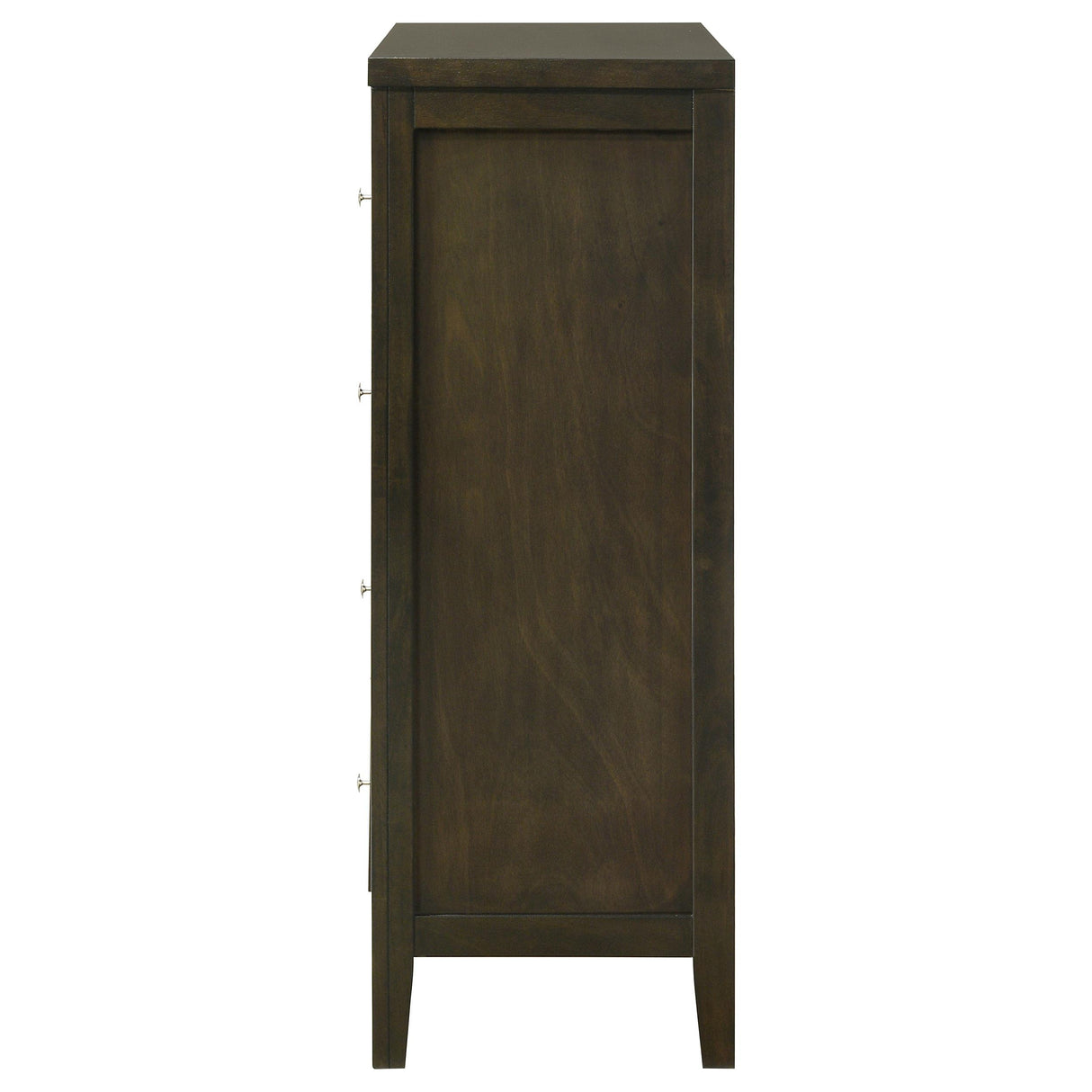 Wilkes Dark Cocoa 4-Drawer Chest from Coaster - Luna Furniture