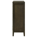 Wilkes Dark Cocoa 4-Drawer Chest from Coaster - Luna Furniture