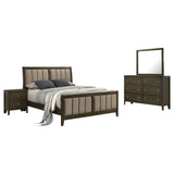 Wilkes 4-piece Full Bedroom Set Dark Cocoa from Coaster - Luna Furniture