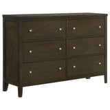 Wilkes 5-piece Eastern King Bedroom Set Dark Cocoa from Coaster - Luna Furniture