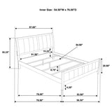Wilkes 5-piece Full Bedroom Set Dark Cocoa from Coaster - Luna Furniture