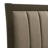 Wilkes Dark Cocoa Upholstered Twin Bed from Coaster - Luna Furniture