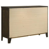 Wilkes Dark Cocoa 6-Drawer Dresser from Coaster - Luna Furniture