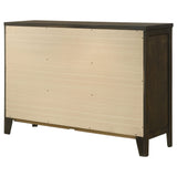 Wilkes Dark Cocoa 6-Drawer Dresser from Coaster - Luna Furniture
